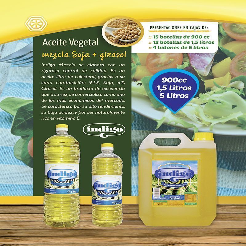 Aceite Vegetal 94% Soja – 6% Girasol – Tanoni Hnos – Fábrica de Aceites  Vegetales